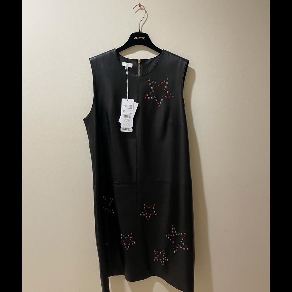 Escada Real Leather dress